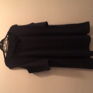 Black Cold Shoulder Dress